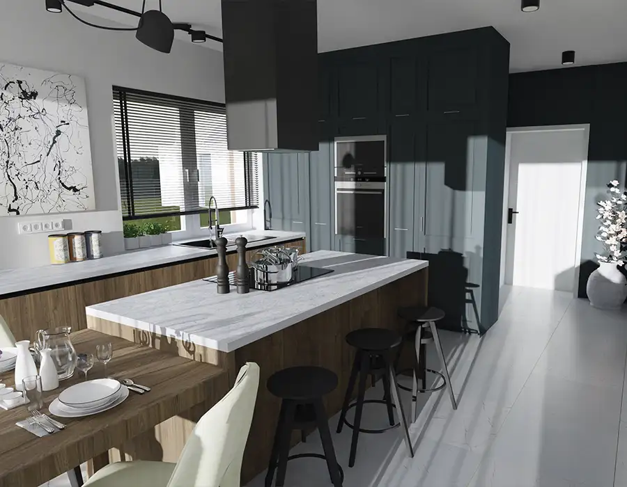 Sosnowy Zakątek - wariant pod klucz