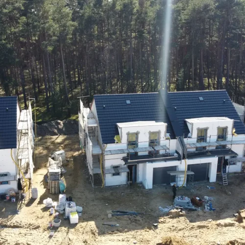 Sosnowy Zakątek - Nieruchomości Zielona Góra, plac budowy