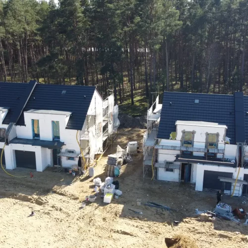 Sosnowy Zakątek - Nieruchomości Zielona Góra, plac budowy