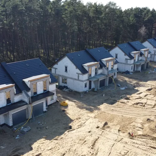 Sosnowy Zakątek - Nieruchomości Zielona Góra, plac budowy