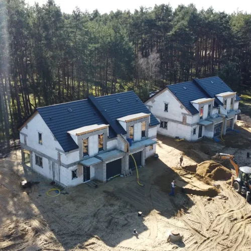 Sosnowy Zakątek - Nieruchomości Zielona Góra, plac budowy