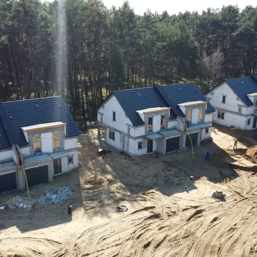 Sosnowy Zakątek - Nieruchomości Zielona Góra, plac budowy