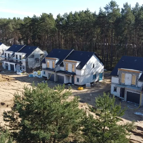 Sosnowy Zakątek - Nieruchomości Zielona Góra, plac budowy