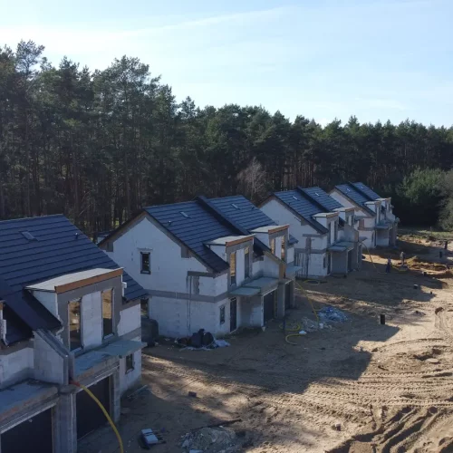 Sosnowy Zakątek - Nieruchomości Zielona Góra, plac budowy