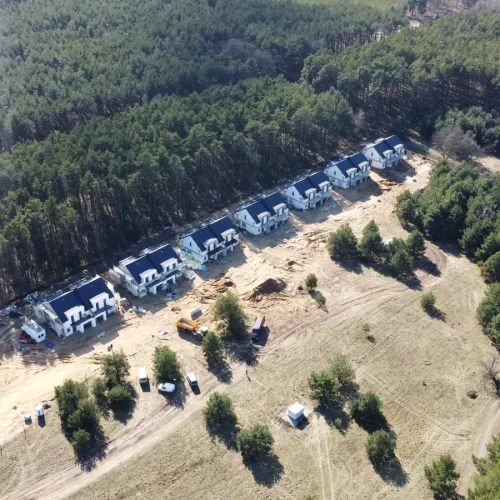 Sosnowy Zakątek - Nieruchomości Zielona Góra, plac budowy