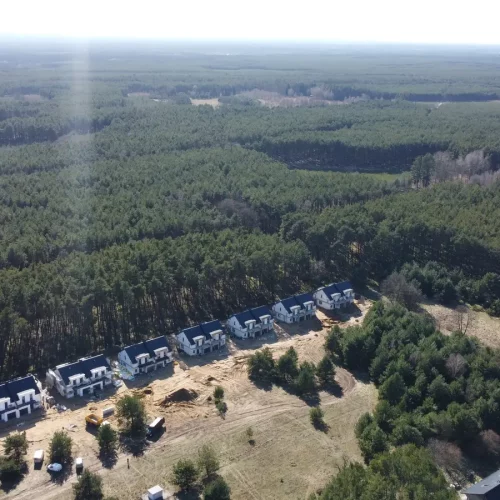 Sosnowy Zakątek - Nieruchomości Zielona Góra, plac budowy