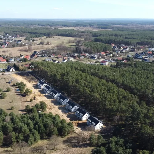 Sosnowy Zakątek - Nieruchomości Zielona Góra, plac budowy
