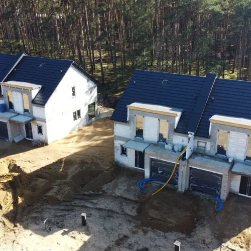 Sosnowy Zakątek - Nieruchomości Zielona Góra, plac budowy