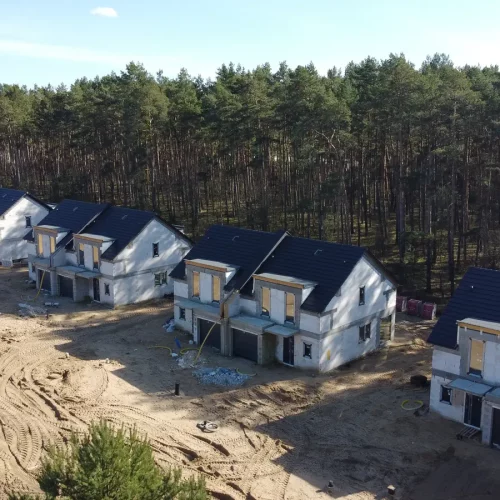 Sosnowy Zakątek - Nieruchomości Zielona Góra, plac budowy