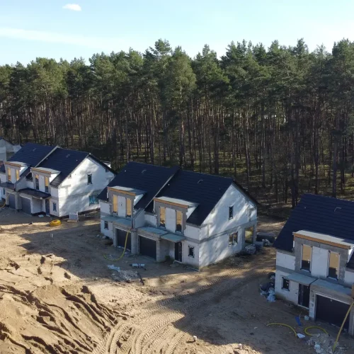 Sosnowy Zakątek - Nieruchomości Zielona Góra, plac budowy