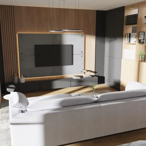 Sosnowy Zakątek - Wariant pod klucz, wizualizacja