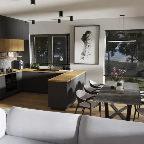 Sosnowy Zakątek - Wariant pod klucz, wizualizacja