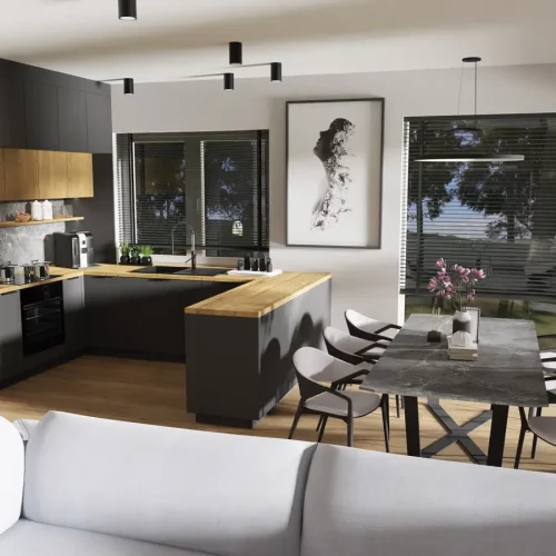 Sosnowy Zakątek - Wariant pod klucz, wizualizacja