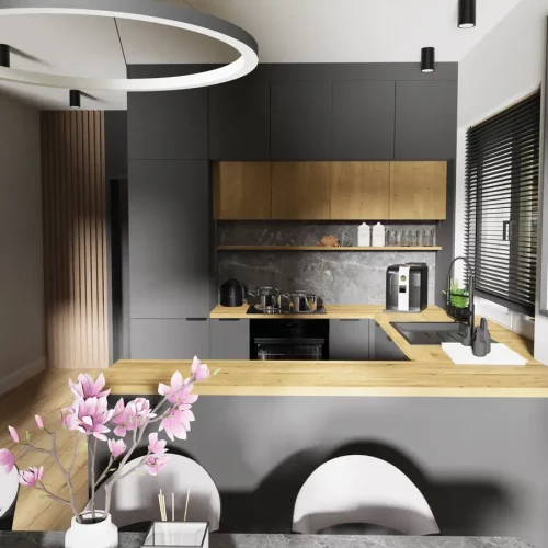 Sosnowy Zakątek - Wariant pod klucz, wizualizacja