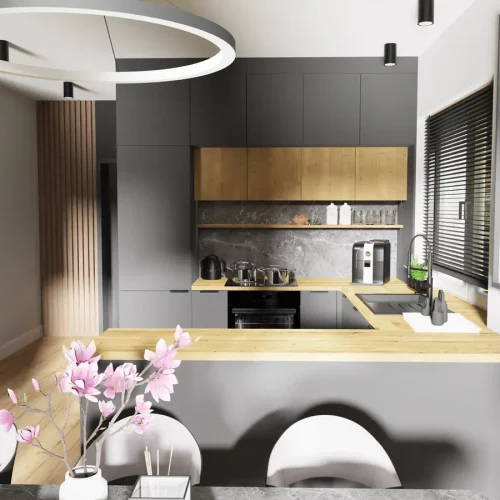 Sosnowy Zakątek - Wariant pod klucz, wizualizacja