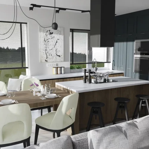 Sosnowy Zakątek - Wariant pod klucz, wizualizacja