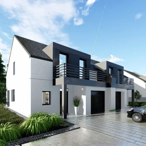 Sosnowy Zakątek - Wizualizacja osiedla