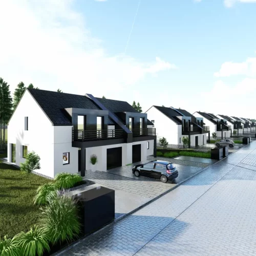 Sosnowy Zakątek - Wizualizacja osiedla