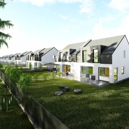 Sosnowy Zakątek - Wizualizacja osiedla