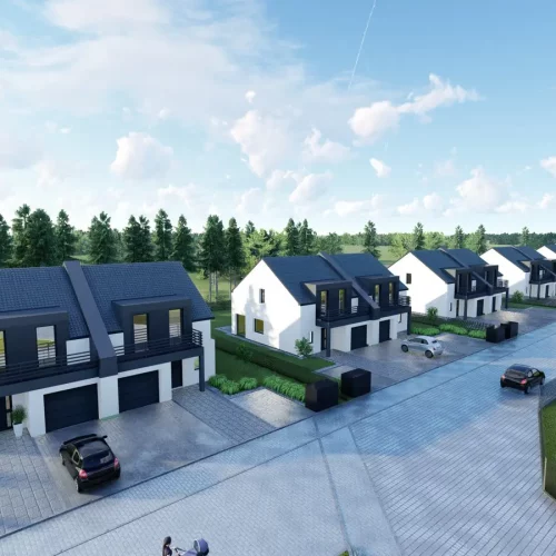 Sosnowy Zakątek - Wizualizacja osiedla